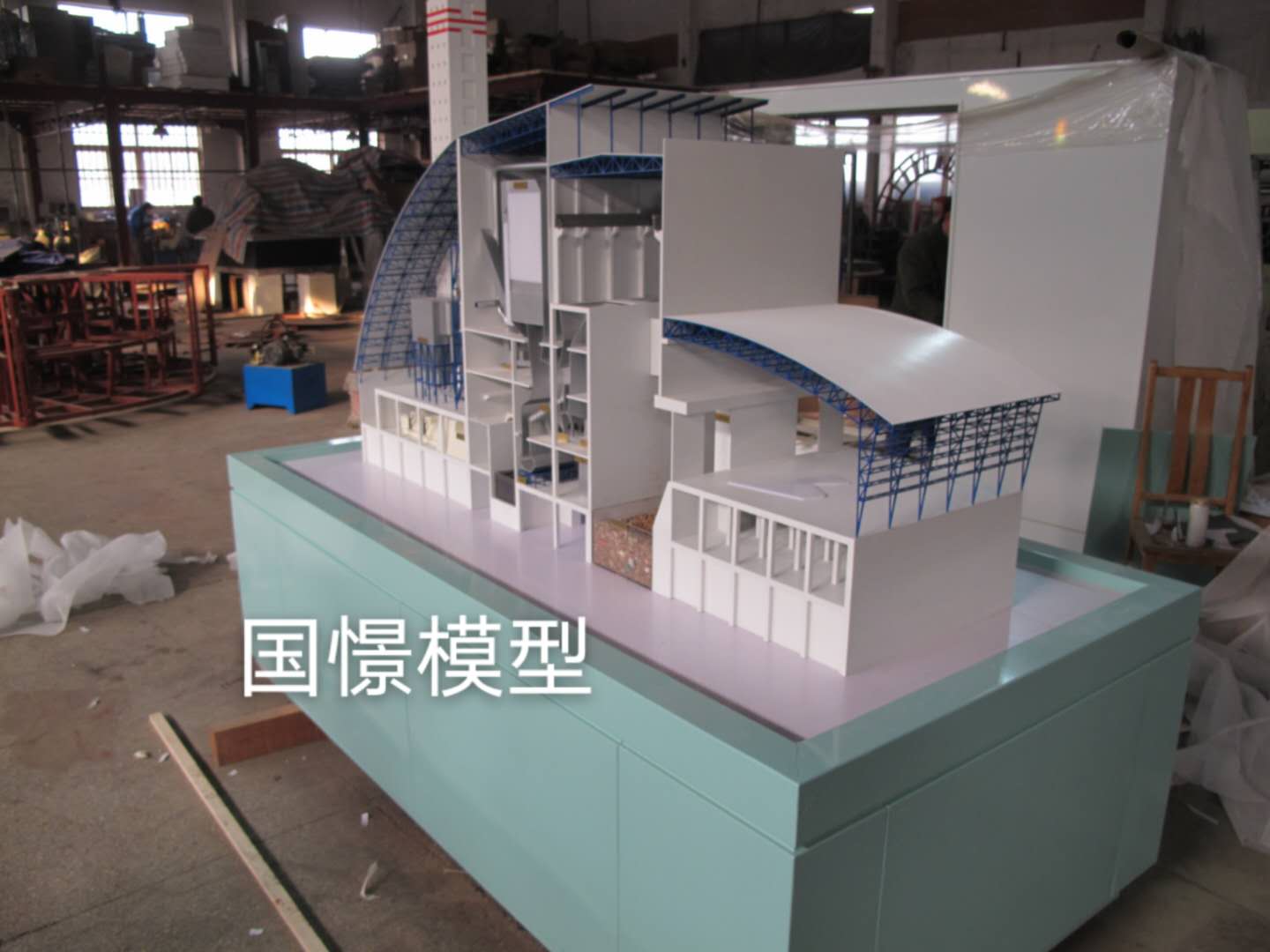 怀集县工业模型