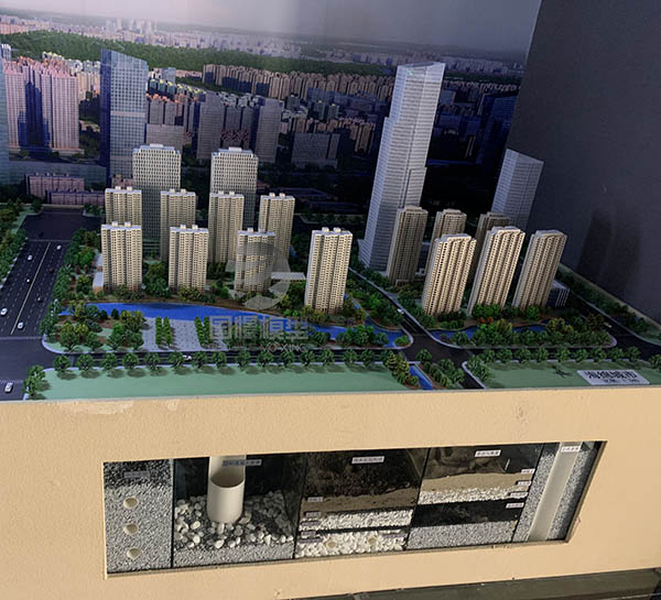 怀集县建筑模型